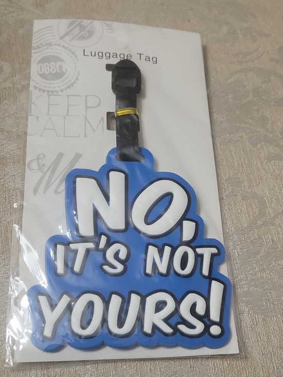 The Unbranded Brand Accessories - LUGGAGE TAG NWOT